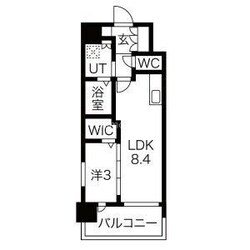 ミラージュパレス難波幸町の物件間取画像